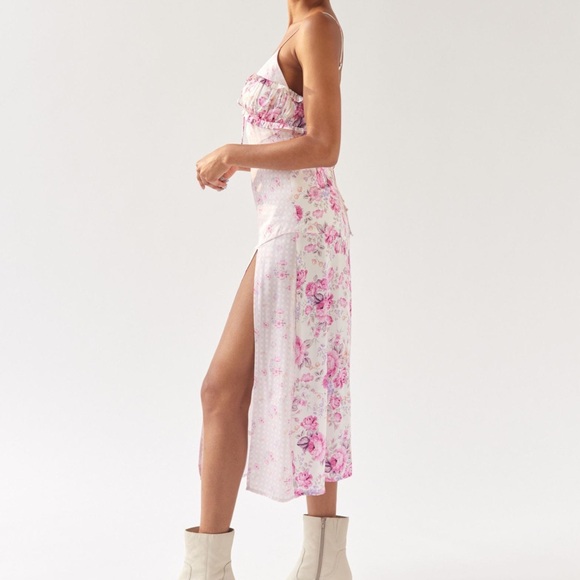 For Love & Lemons Taylor Midi Dress - Picture 8 of 13
